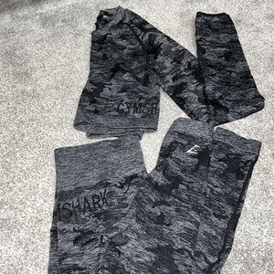 Gym shark matching set